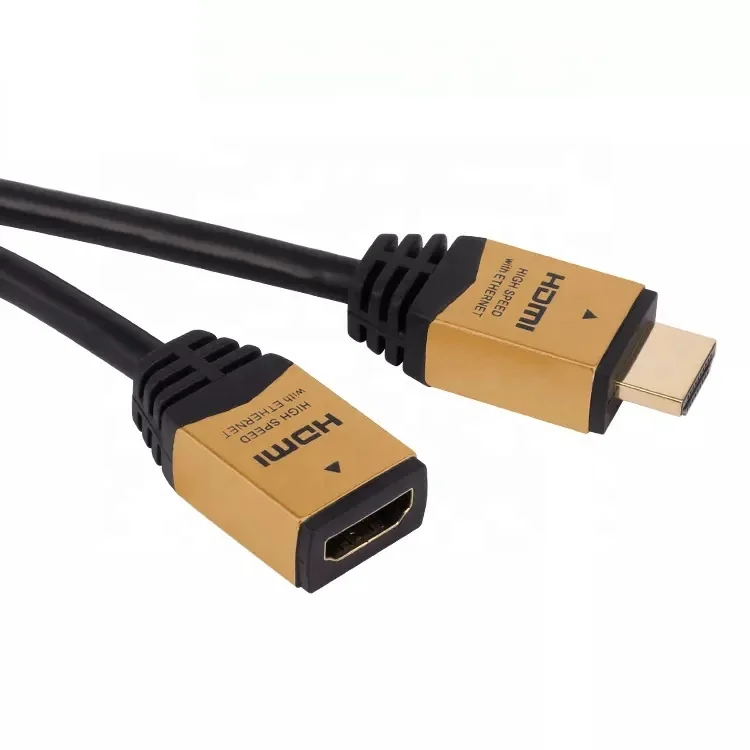 Позолоченный кабель hdmi 4K 3 фута 6 футов Ultra HD @ 60 Гц HDMI 2 0 «Папа-мама» высокоскоростной
