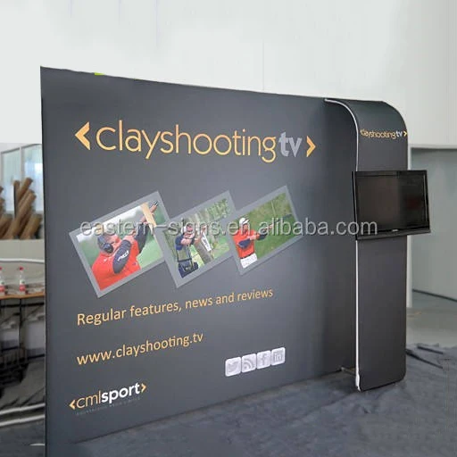 Роскошный дизайн стенда для ТВ-шоу