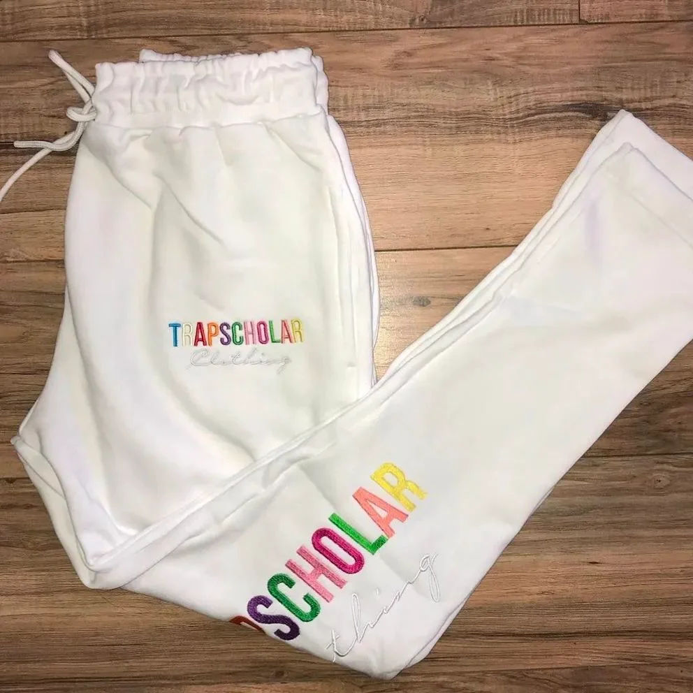 Winter Cotton 3D Puff Print Flared Mens Jogging Xxxxl Men Long Pants Factory Wholesale Mens Cargo Sweat Pants