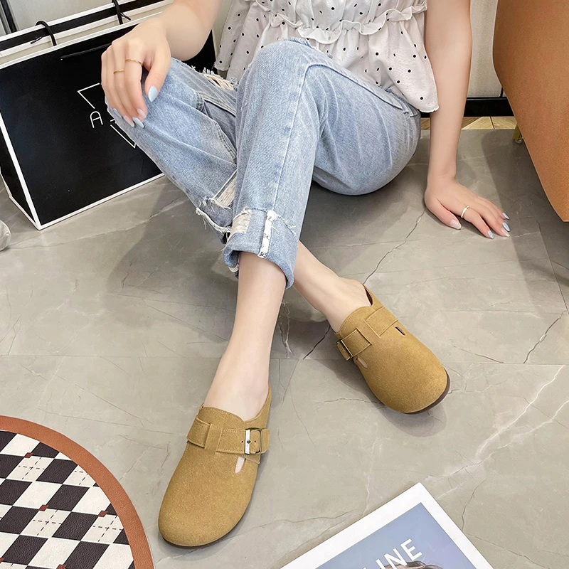 Female Fashion New Design Shoes Warm Non Slip Comfortable Versatile Thick Bottom Slippers