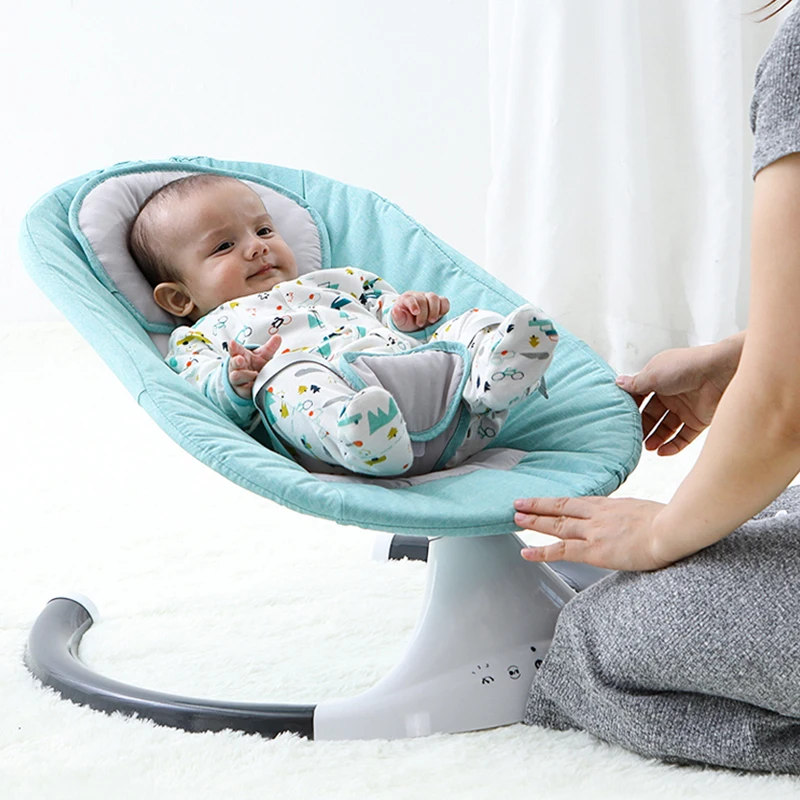 
Portable automatic baby sleep cribs electric cradle swing rocking chair bed new born baby bouncer swing rocker 