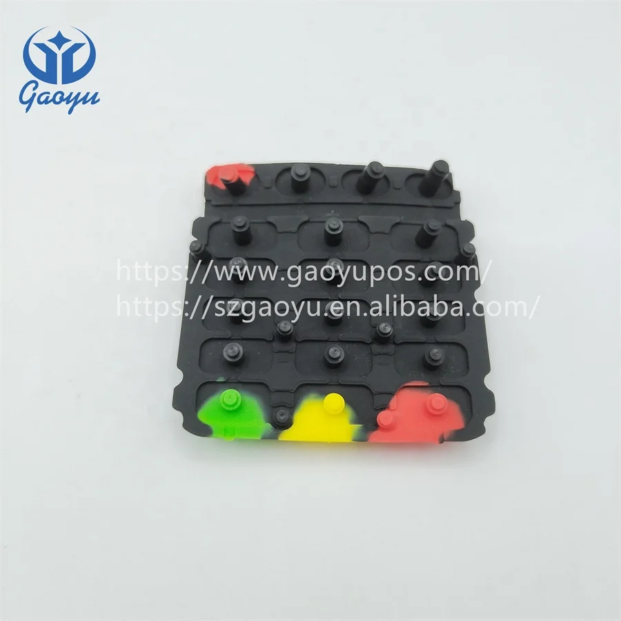 ME31 silicone keypad silicone rubber keypad replacement for ME31 pos machine system.
