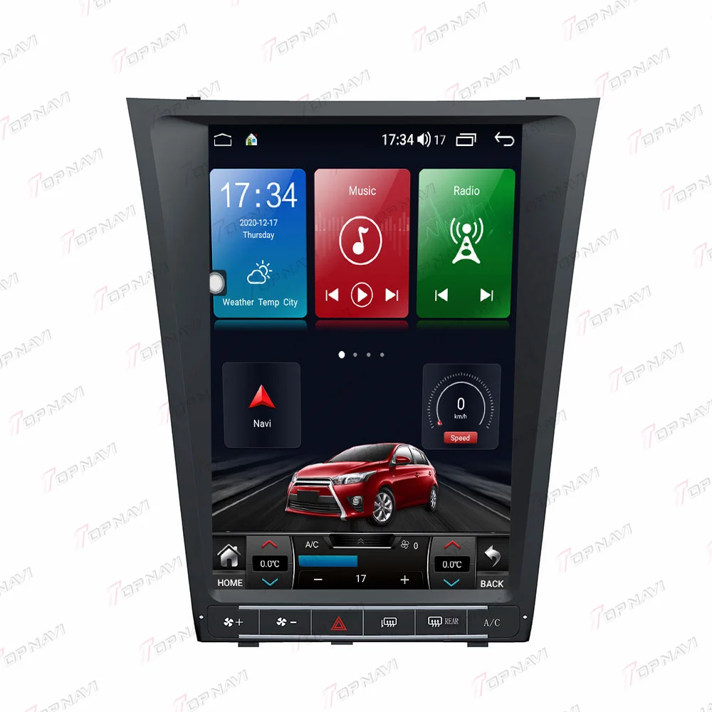 Carplay For LEXUS GS 300 350 460 2006 Android10.0 Car DVD Player GPS Map Navigation Car Headunit Multimedia Player