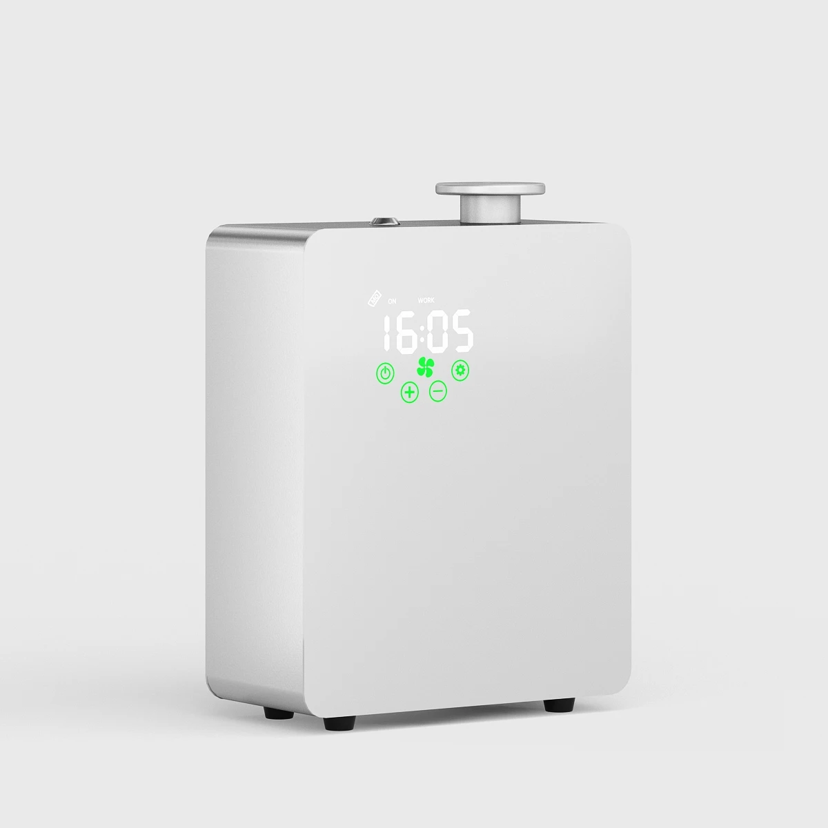 Wholesale  Luxury Aluminum Electric Blue tooth Tower Aroma Diffuser,Wholesale Perfume Nebulizer Fragrance Air Scent Diffuser Mac