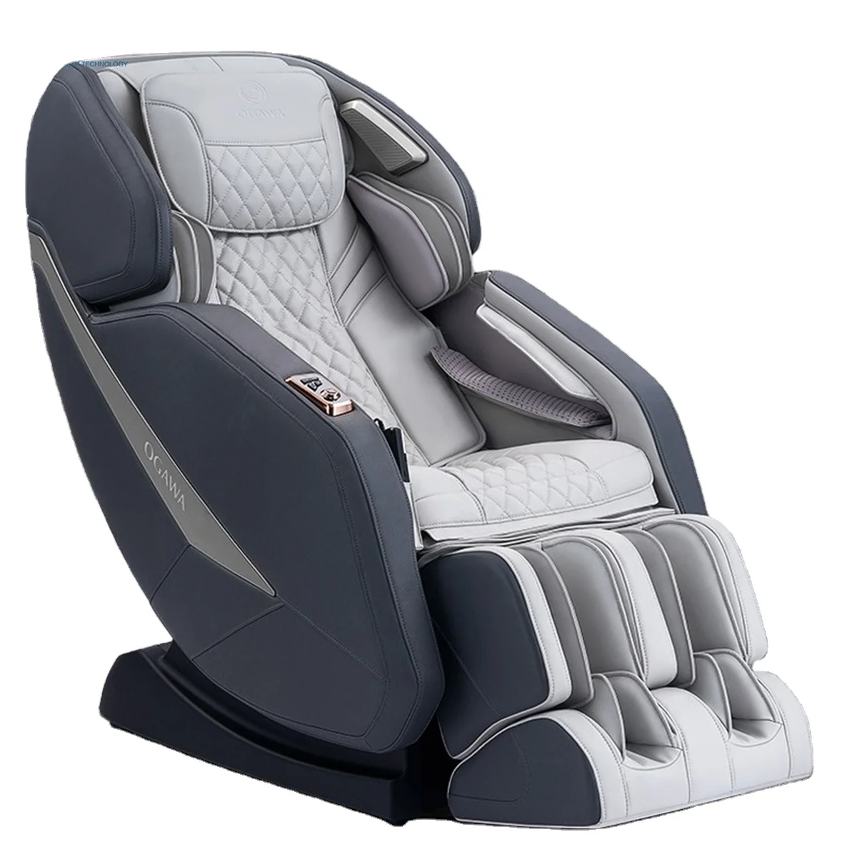Large Luxury 4D Massage Chair Zero Gravity SL Track Smart Body Detection Full Body Shiatsu Recliner Foot Roller Massage chair