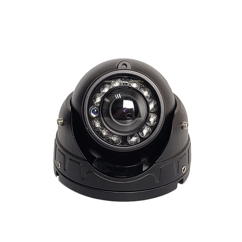MINI metal dome housing vehicle car anti-explosion camera bus truck HD 2MP AHD Wide Angle security camera