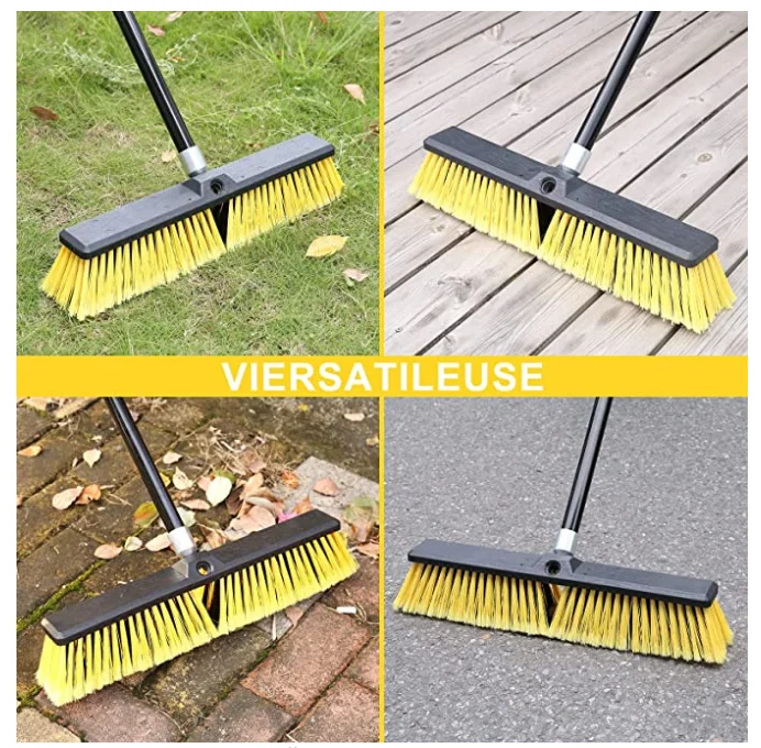 Cleaning Outdoor Road Street Hard Bristle Deck Brush