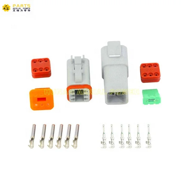 HNARL High Quality Deutsch 6 pin Connector DTM04-6P DTM06-6S