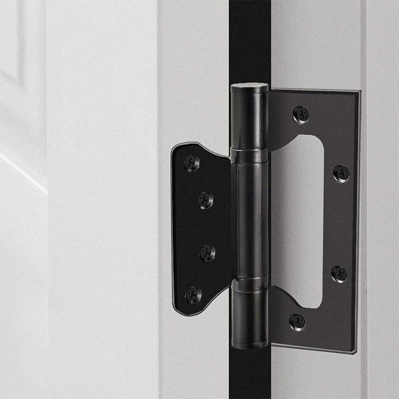304 Metal 201 Folding Wooden 4 Inch Stainless Steel Black Bearing Hardware Aluminum Alloy Door 5 Inch Butterfly Flush Hinge