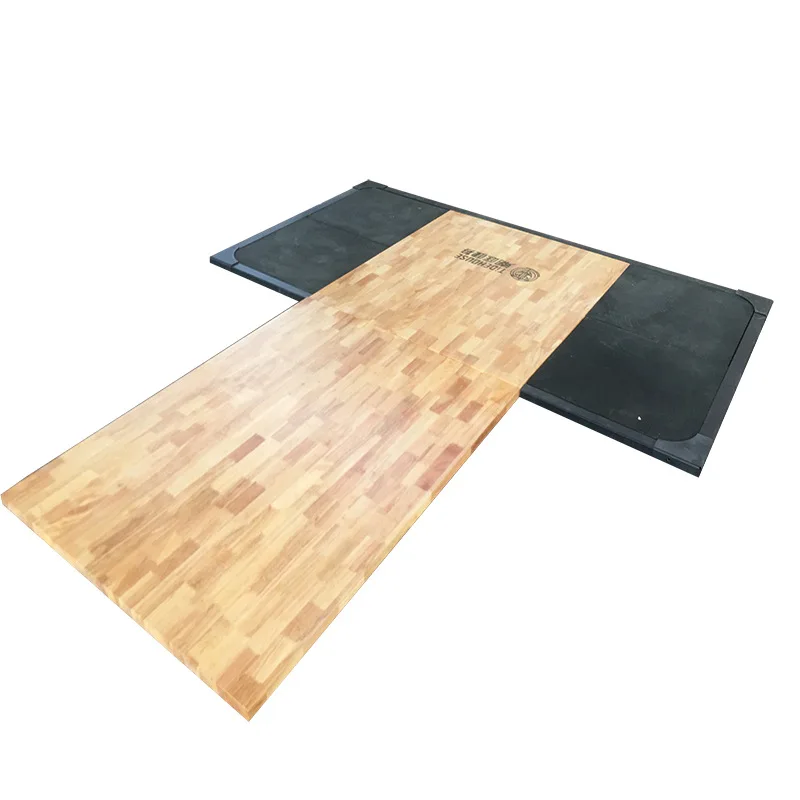 Custom Logo Weightlifting Platform for Gym