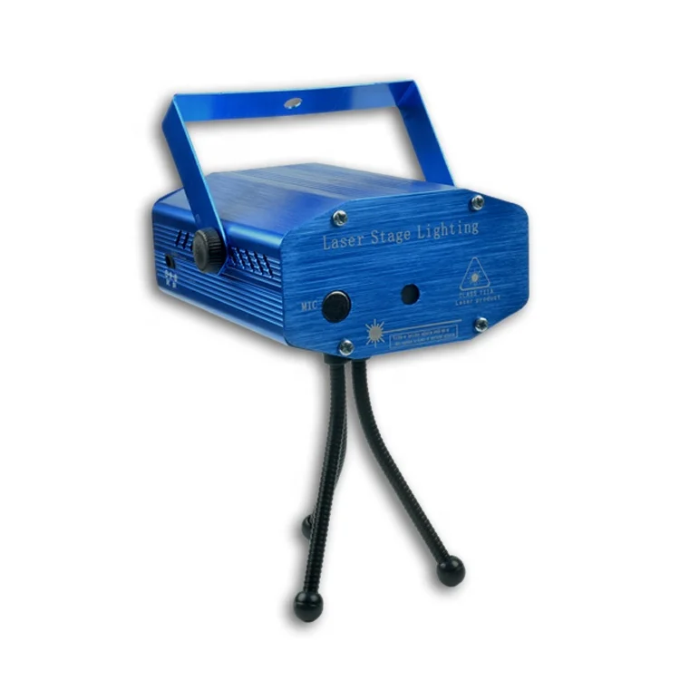 
6 in 1 Mini Stage Laser Light Burst Party Light Prom Club KTV Christmas Red and Green Stage Light DJ Disco 