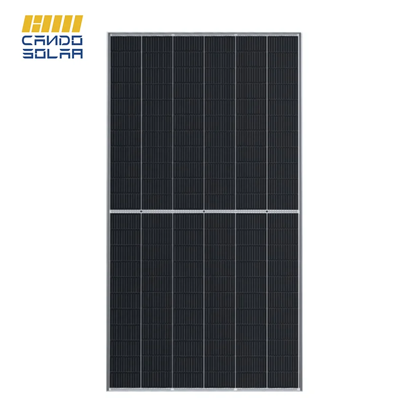 Cando 720 Power N1266D 0BB монокристаллические двухфазные солнечные модули PV 700 Вт Topcon HJT N-Type стеклянные черные панели промышленности