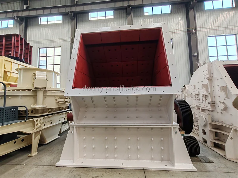High Quality Stone Bauxite Hammer Mill Crusher Building Rubbish Brick Block Mining Manufacturing Plant