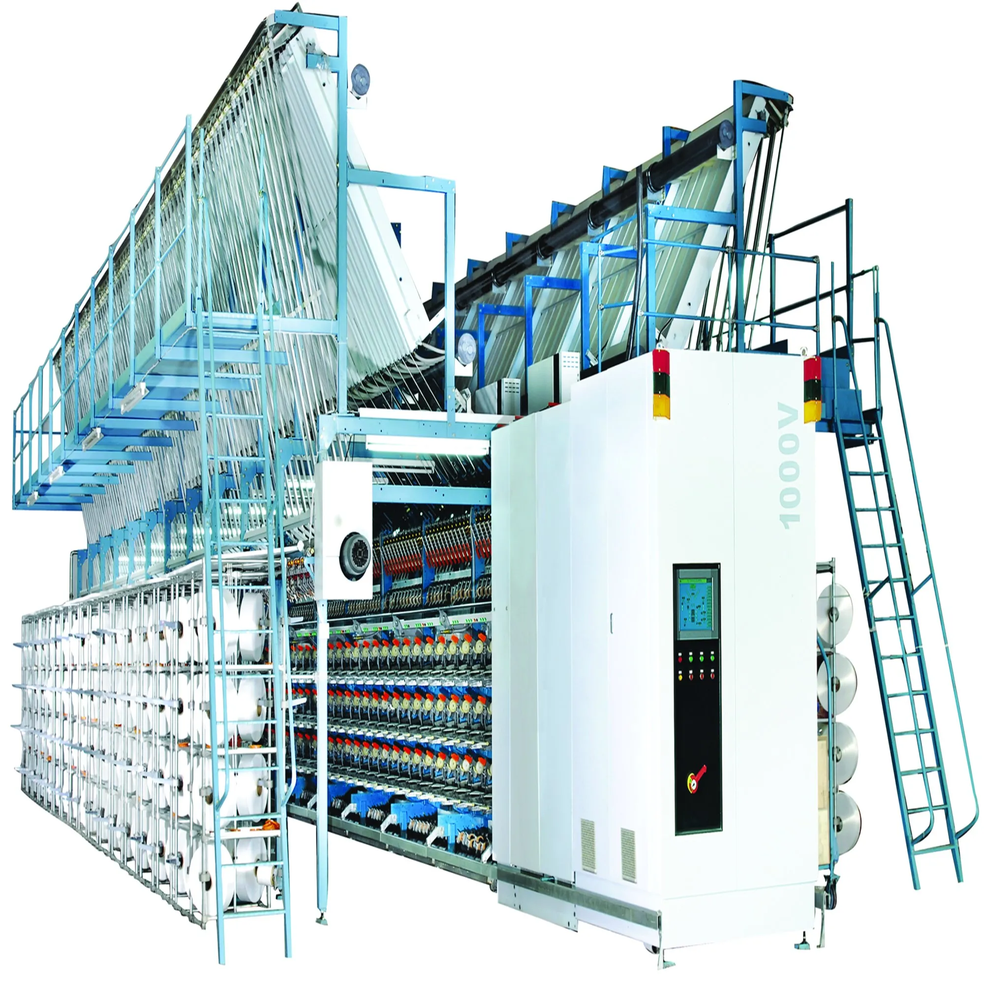 Модель 1000 V частично ориентированная нить для вытянутая текстурированная нить высокая скорость пряжа из полиэфирного волокна текстурирование машина текстурирования