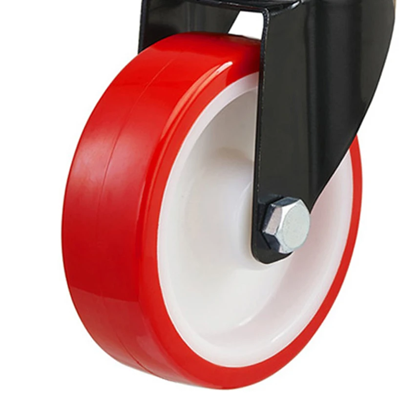 4 inch moving trolley wheel industrial swivel polyurethane caster wheel