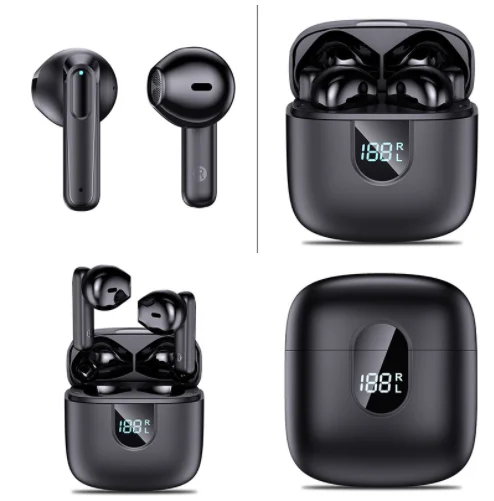 BT5.3 HIFI in-ear earphones true wireless ENC long endurance calling music gaming sport earphone