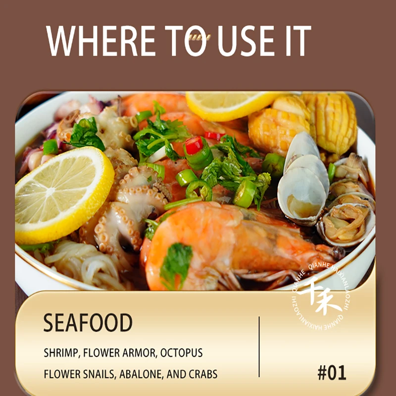 Qianhe Premium Quality Chinese Style Seafood Seasoned Sauce for Seafood