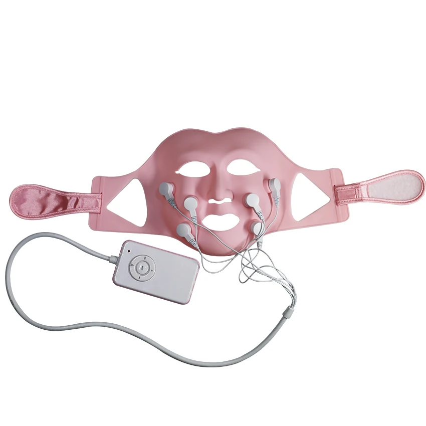 EMS vibrating facial beauty Massager Electric facial beauty mask anti-wrinkle massage facial SPA anti-aging mask