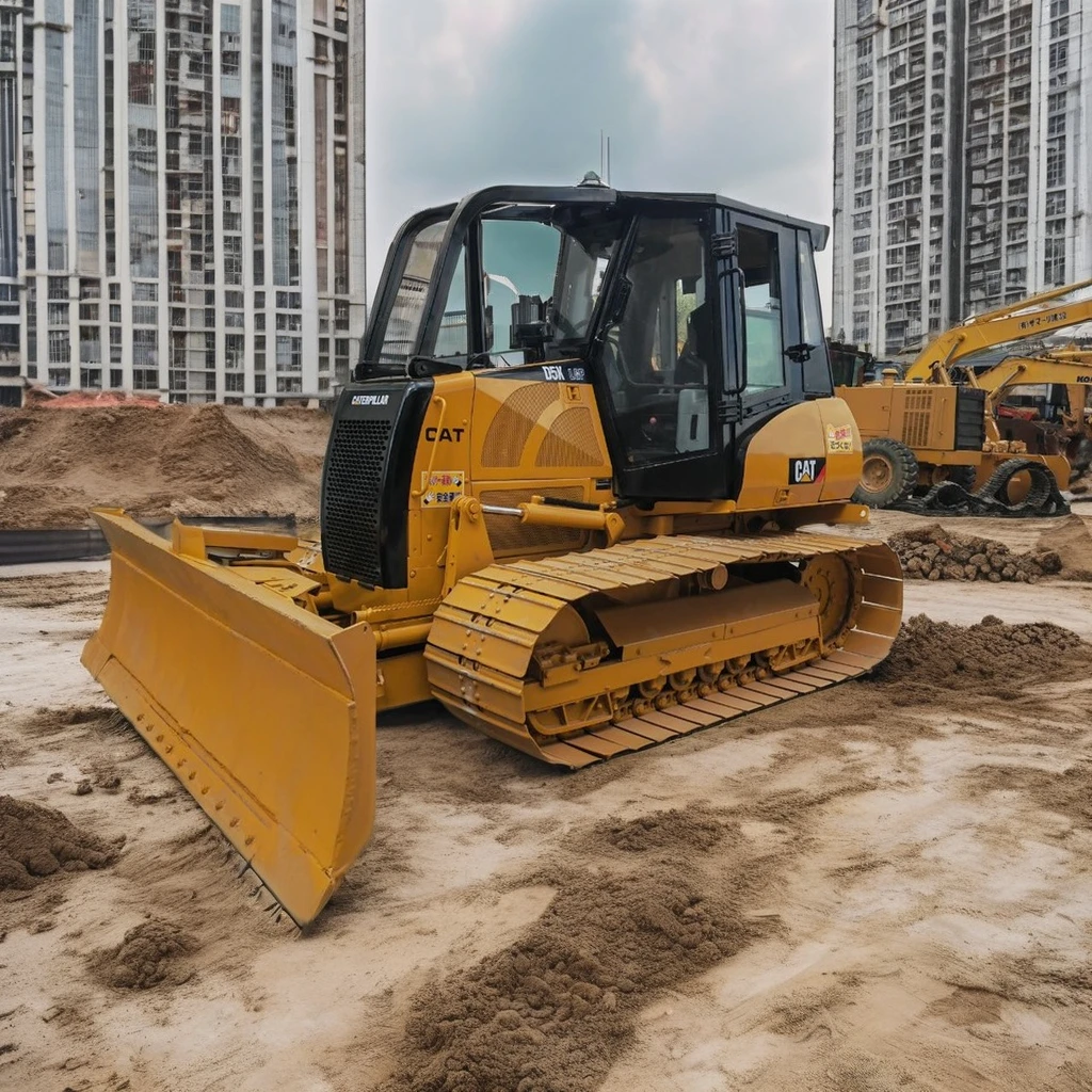 High Quality Used Caterpillar D5 Bulldozer in Excellent Condition Medium Size Original Crawler Dozer Earth-Moving Equipment
