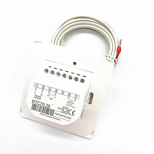 floor heating Water Heating System temperature thermostats 10A/3A ABS material