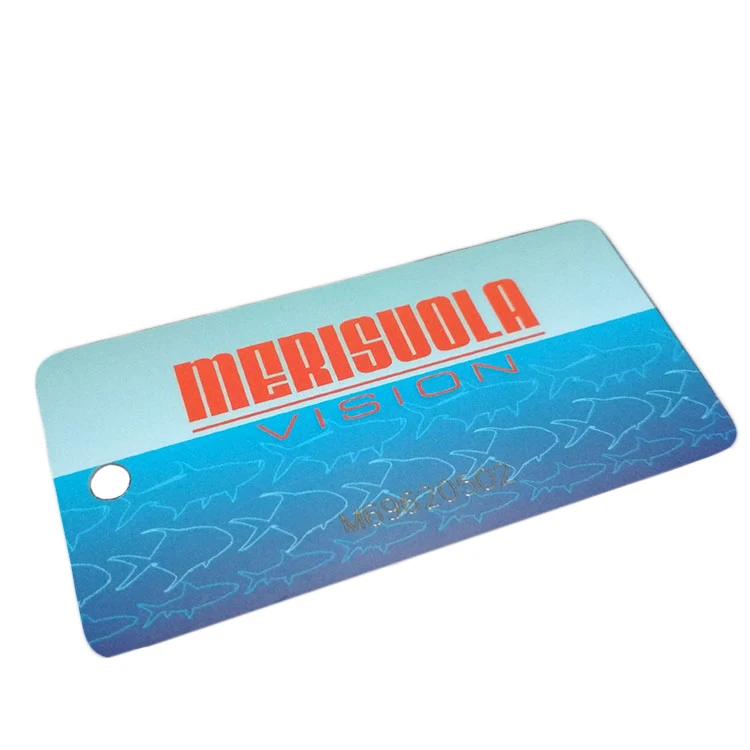 Customizable Size/Design Exhibition ID Card With Hole 3*15mm Event Badges VIP Pass ID Card