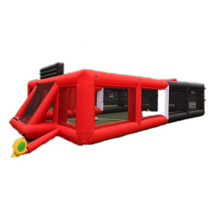 Portable Inflatable Sports Court Inflatable Soccer & Basketball & Volleyball Field 3 in 1 Multiple Sport Game