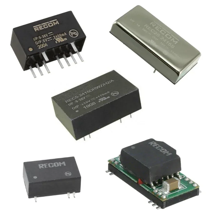 TEC 3-4813WI DC конвертер 15V 3W 8-SIP модуль 7 проводов