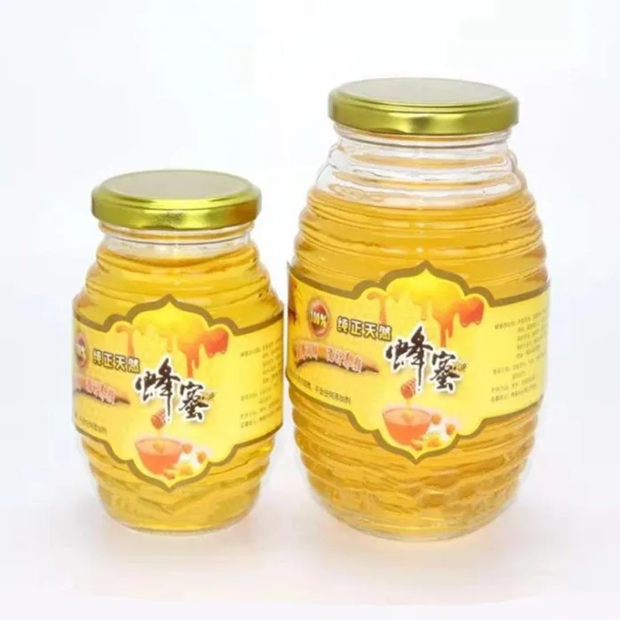 100ml 250ml 500ml 1000ml Glass Skep Jar Honey Jar Glass Honey Bottles Design Style Modern
