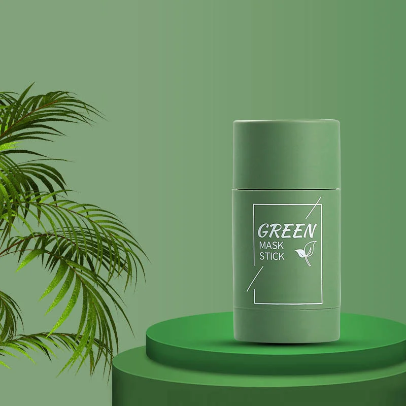 OEM ODM customizable private label natural Green Tea Clay Mask Stick