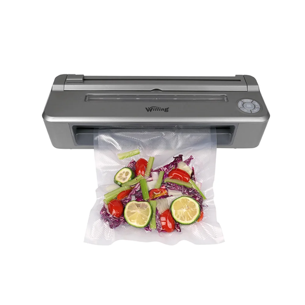 household automatic large packing external vacuum food saver jar wet dry fresh pack chamber type boiled corn vacuum sealer