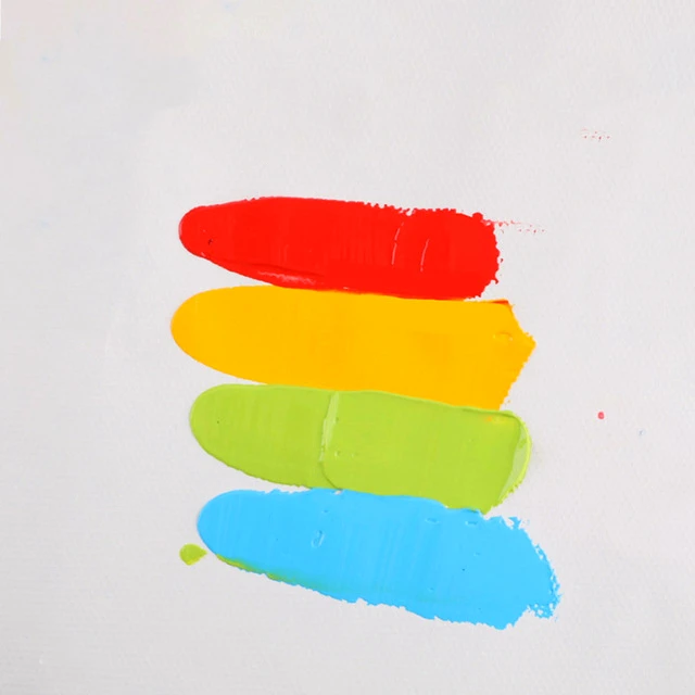 500ml 16.9 oz Non-Toxic and Safe Waterproof Fluorescent Color Acrylic Paints with Customized Label