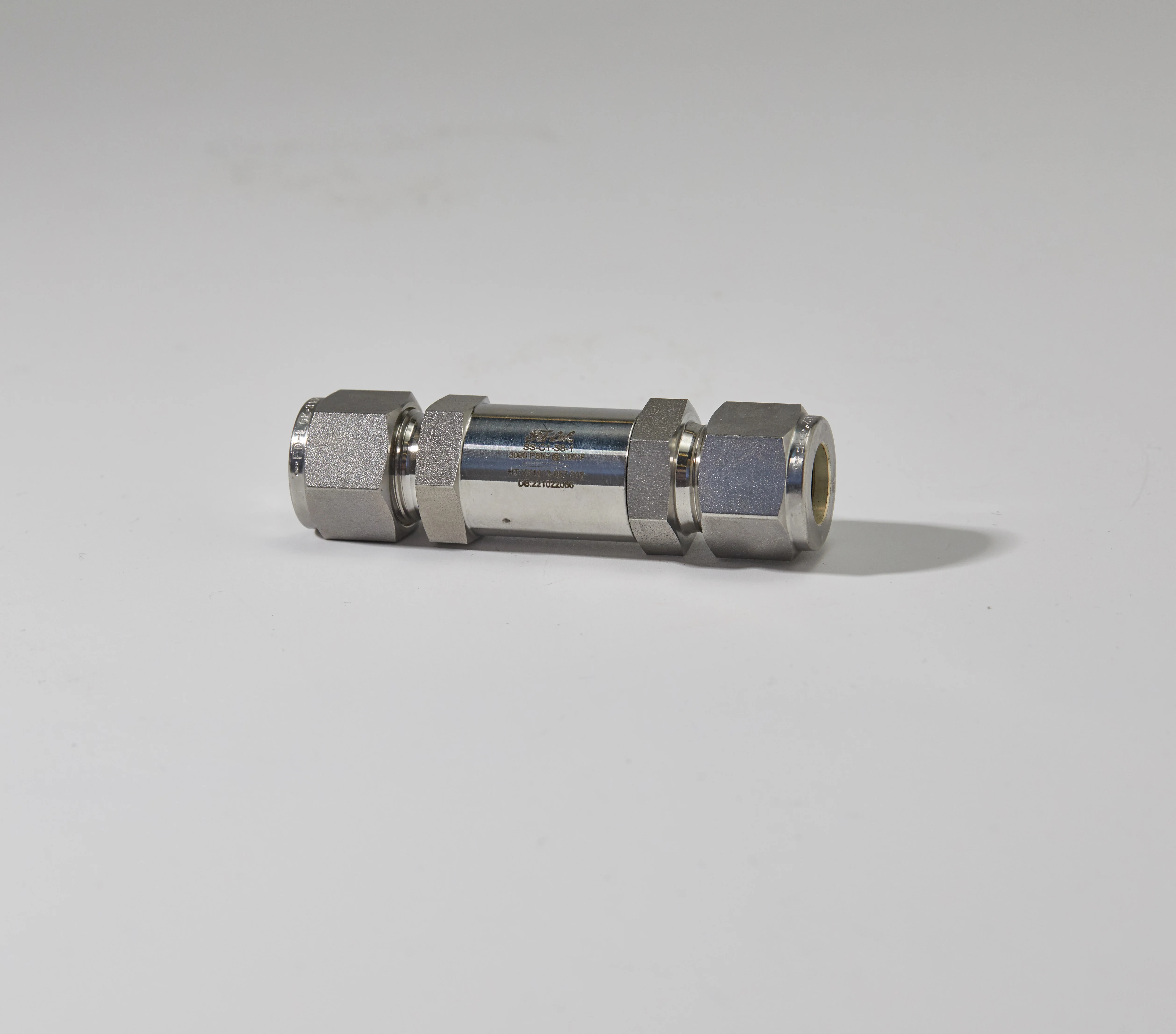 316SS цельный стопорный пружинный обратный клапан высокого