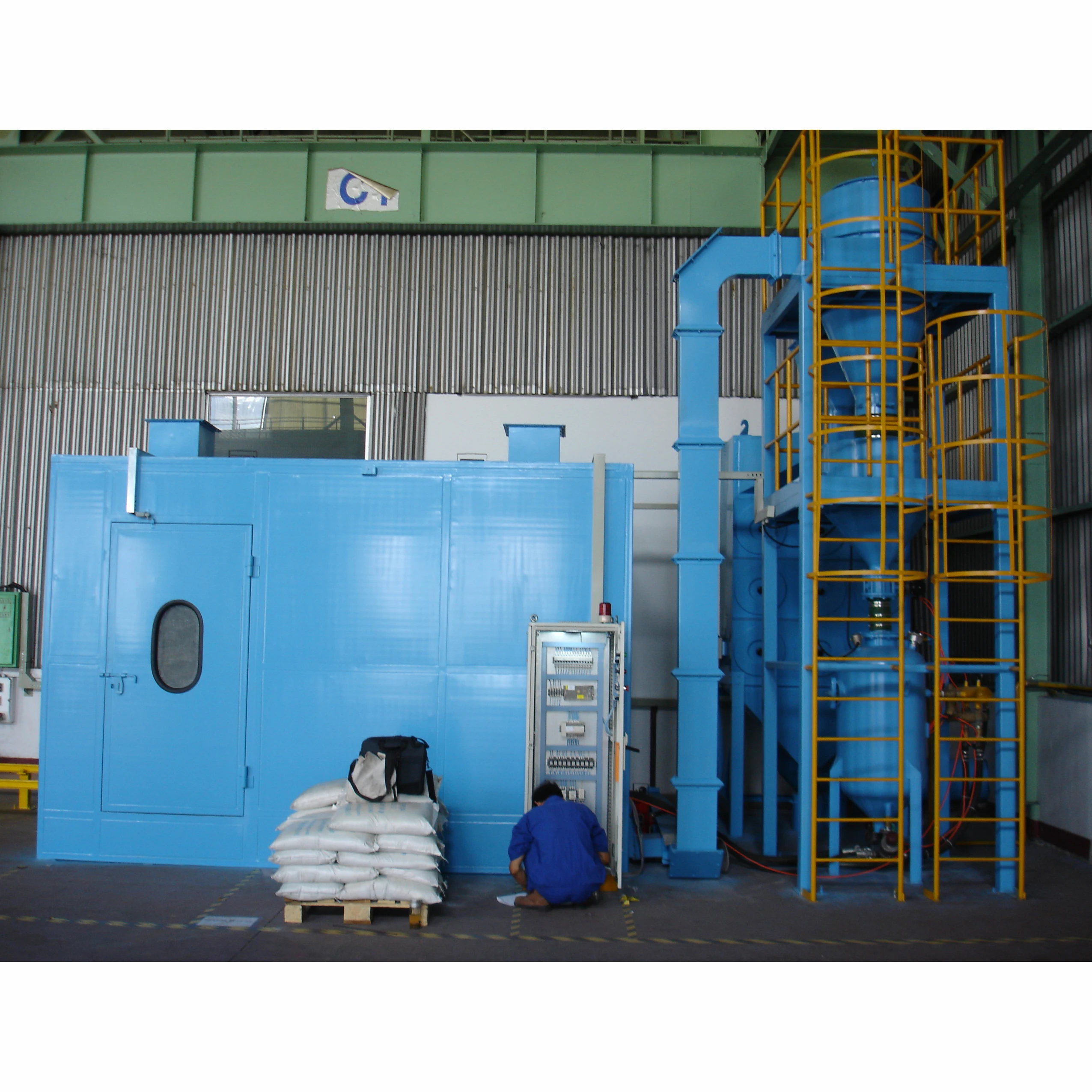 Пескоструйная комната, пескоструйная кабина