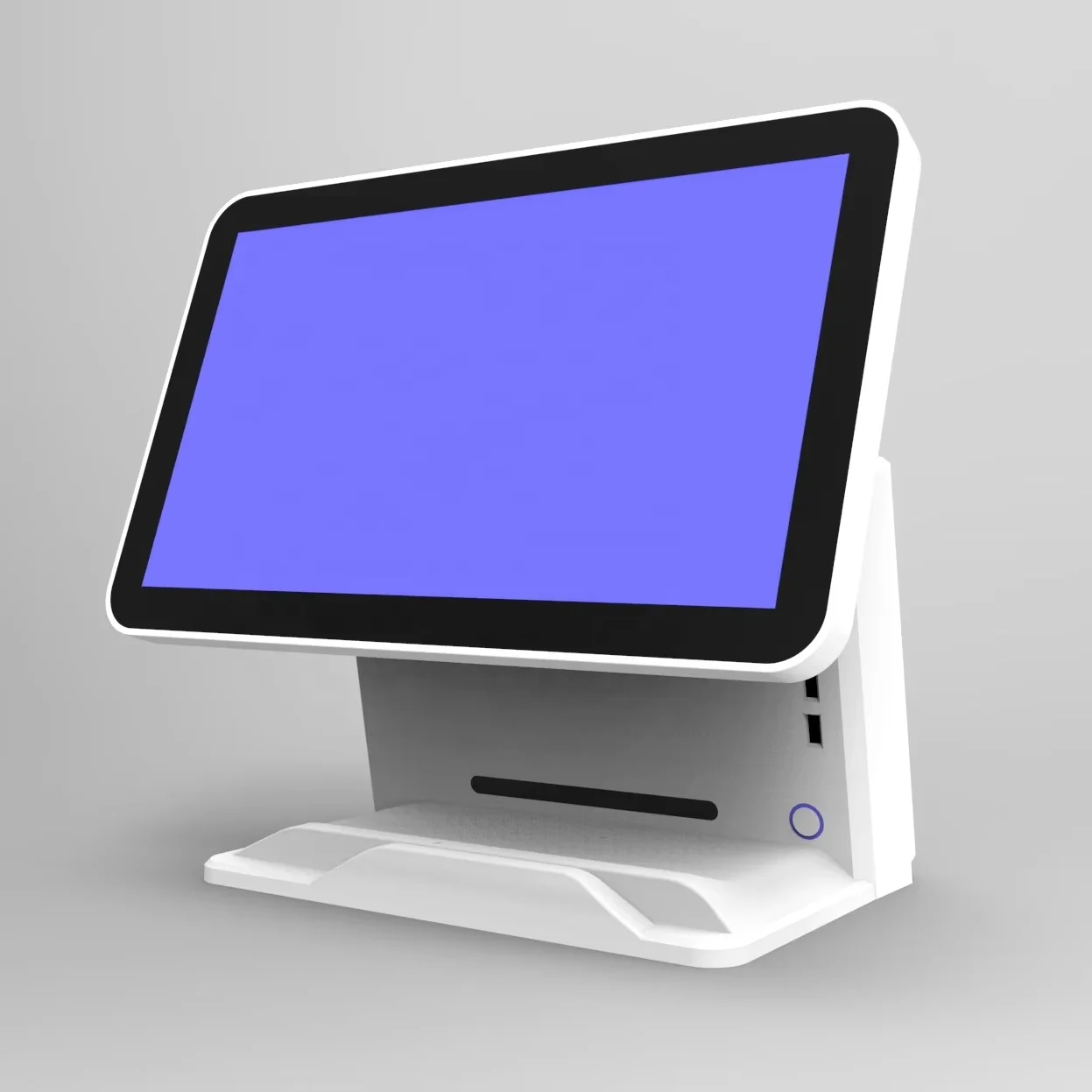 Все-в-одном Q8 POS-терминал 15 '/15 6' + VFD сенсорный экран Windows/Android совместимая настольная система POS