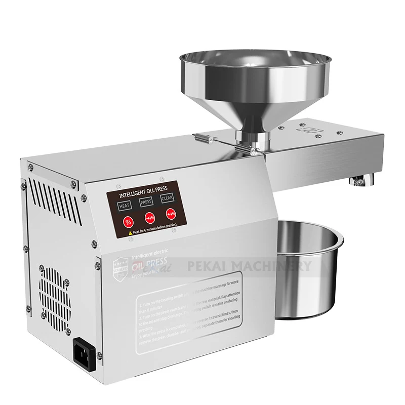 Stainless Steel Oil Press Machine Automatic Intelligent Oil Press Extraction Machine