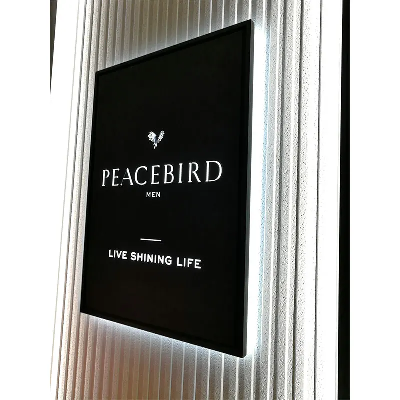 Outdoor Sign Boxes restaurant Name Signs Sign Illuminated Exterior Signled  light box