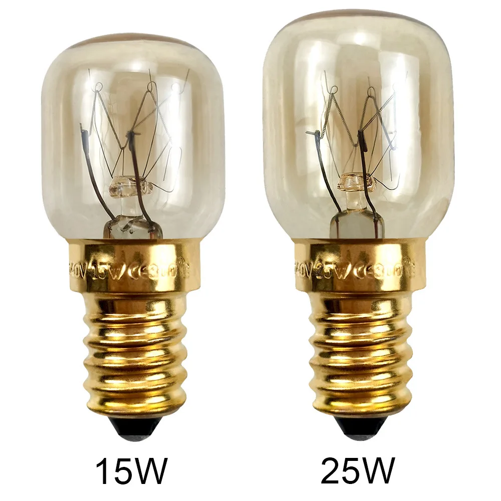 America  E14 E12 Oven bulb  microwave Light salt crystal lamp  300 degree high temperature incandescent bulb