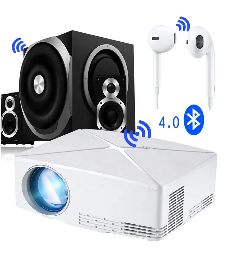 portable entertainment cinema video projector mobile Micro Short Throw Led Mini Projector 4k