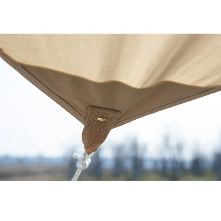 
Good Quality Camping Tarp Tent Mini Instant Outdoor Shelter Cotton Canvas Canopy 