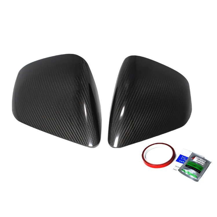 Вакуумный боковое зеркало заднего вида из углеродных волокон для Ford Mustang GT Coupe 2-дверный 15-UP