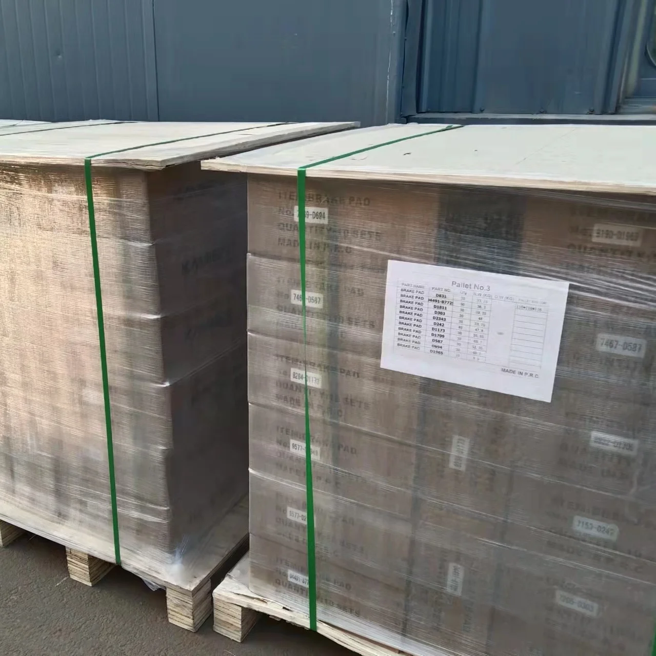 Auto Parts Replacing Car brake pads D365/WVA21720/GDB3191  fit for Korea car No noise No dusty