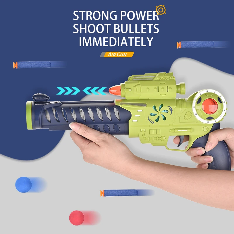 New Paintball Pistola Light Music Soft Bullet Shooting Game Toy Guns Plastic Ball Gun