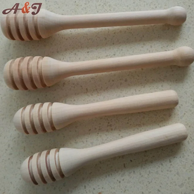 Factory directly sell wooden stirring stick for honey or jam