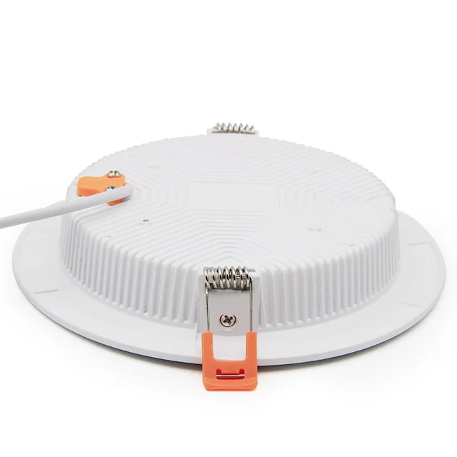 Chinese suppliers 7w 15w 15w 18W  24w round recessed aluminum panel downlight high luminous lamp led modern lights ceiling