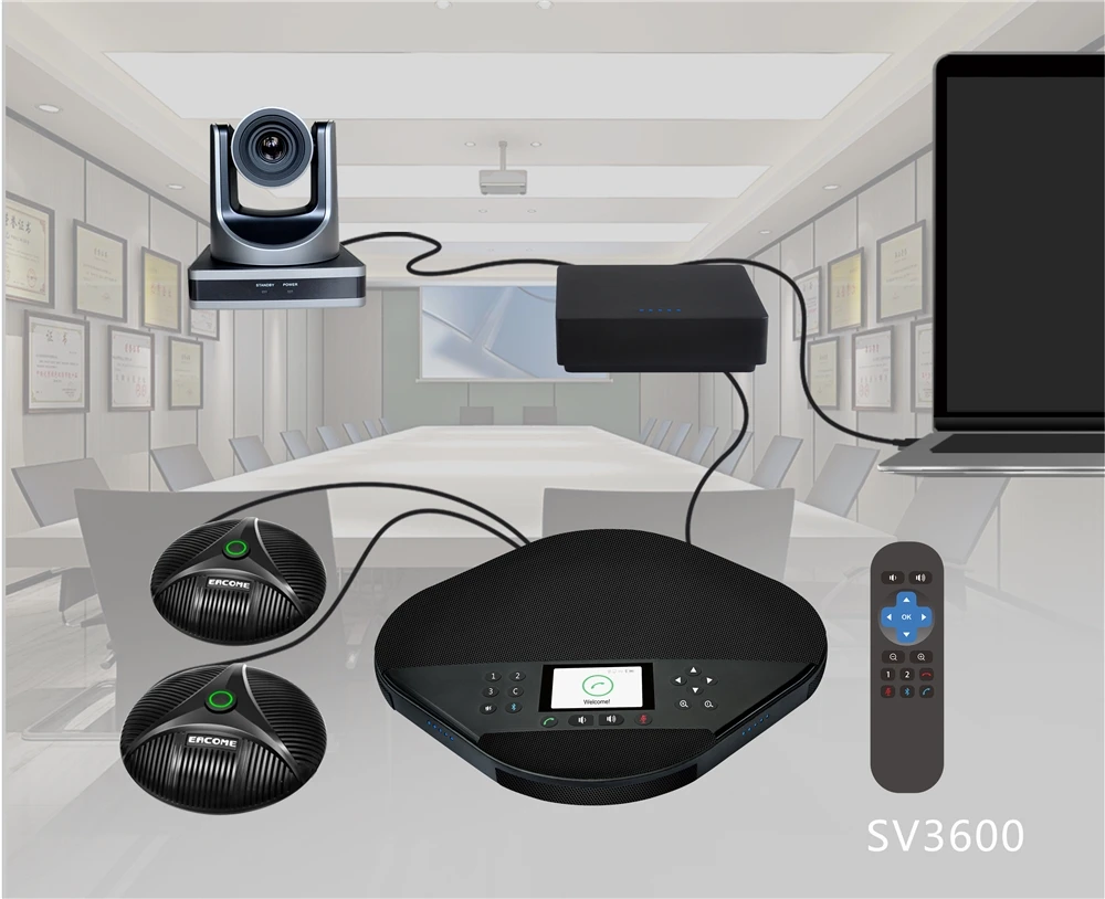 Eacome SV3600 Video Conferencing System Providing Natural and Vivid Conference Experience