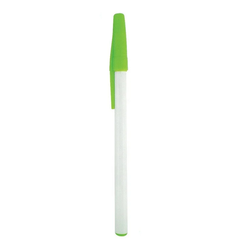 Advertising Simple Plastic Pen with Cap Promotional Cheap Ball Pen Cute  Gel Pen Plastic