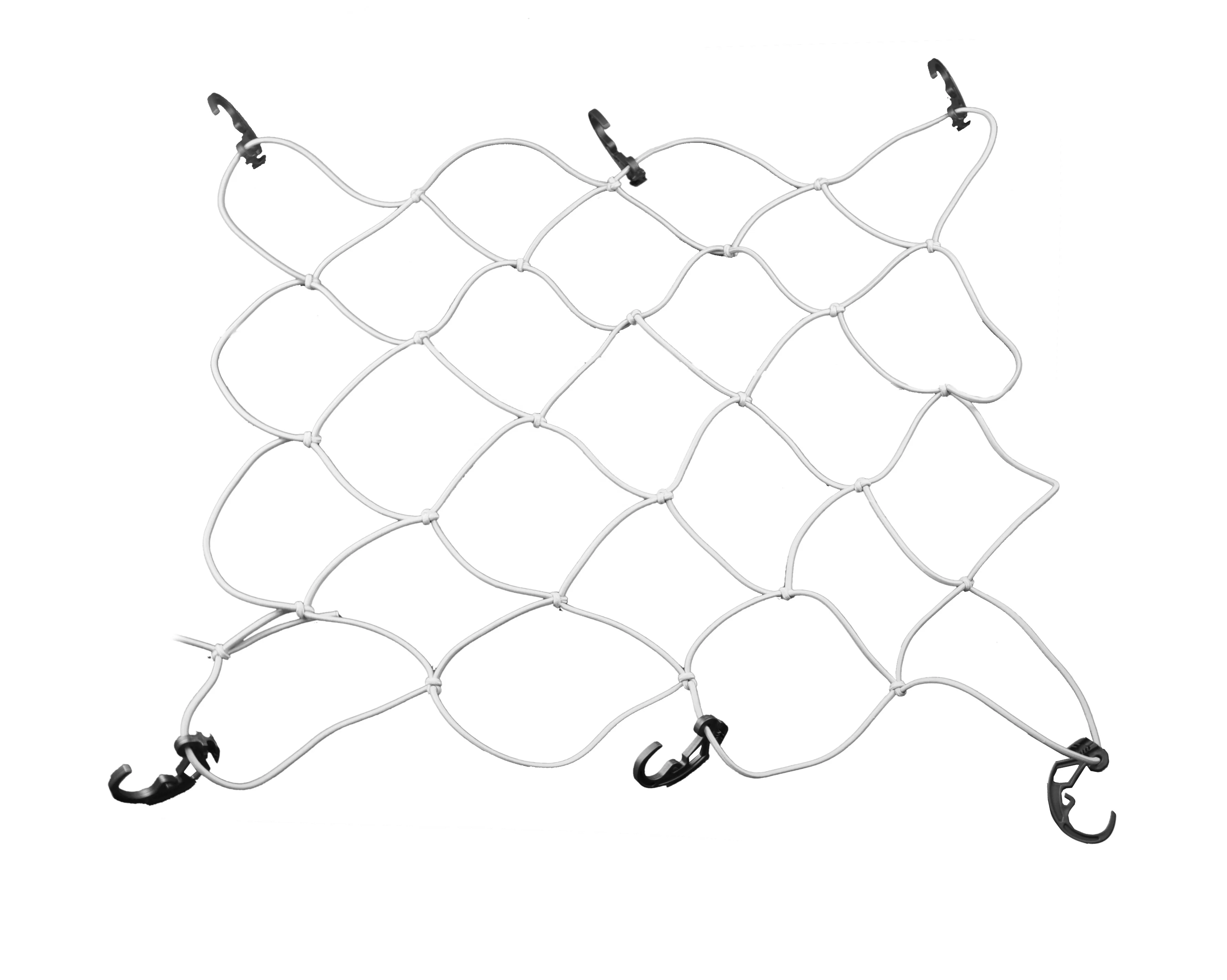 Fine Heavy Duty Polyester Elastic Cargo Net Lifting Webbing Cargo Net For Truck