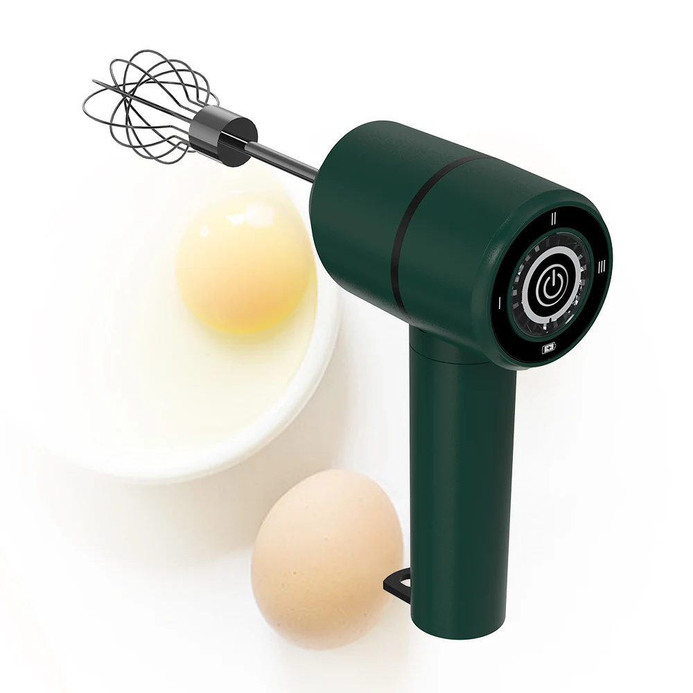 3 Speeds Food Mixer Hand Held Cream Egg Tool Mini Usb Blender Rechargeable Wireless Electric Egg Beater