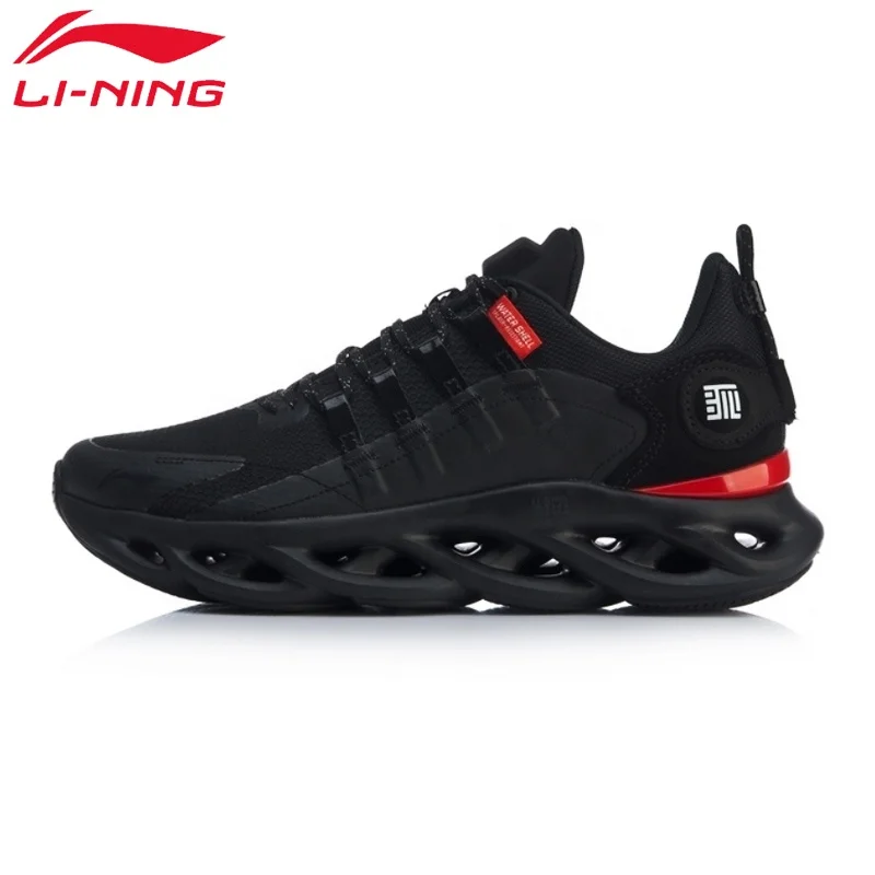 Мужские беговые кроссовки Li-Ning с подушкой LN ARC, носимые водонепроницаемые кроссовки с водоотталкивающей подкладкой, кроссовки для обуви li ning ARHP245