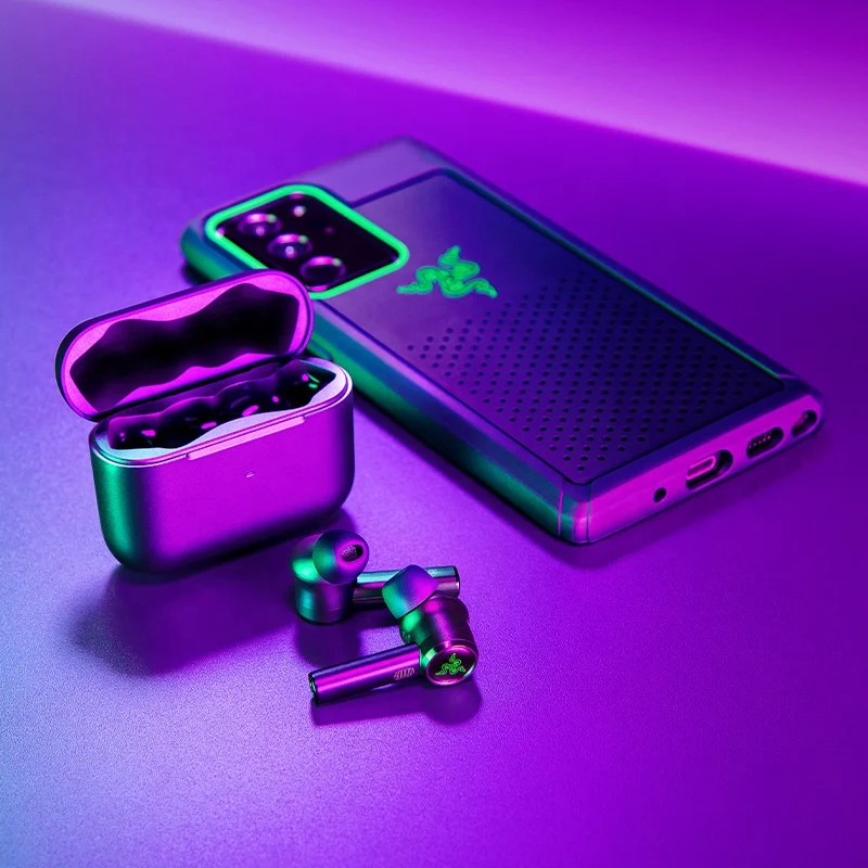 Razer Hammerhead туры Pro беспроводные наушники обеспечивают защиту от Акула Warhammer true гарнитура затычки для игр RZ12-03440100-R3C1